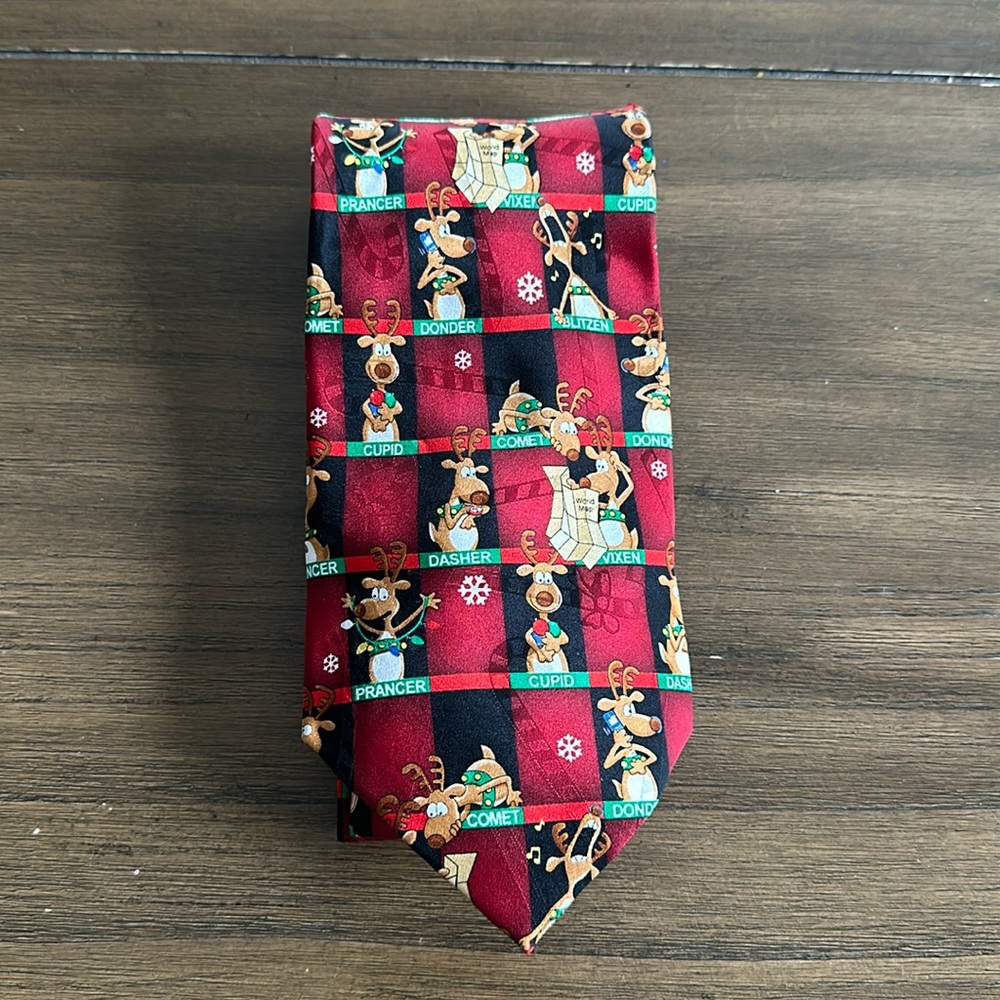 Yule tie greetings tie*